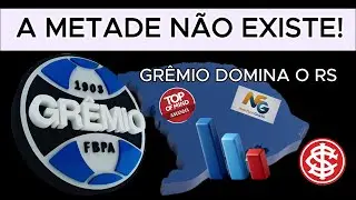 GRÊMIO: A humilhação estatística que afoga o Inter no próprio estado!