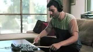 MD760 USB Electronic Drum Percussion Thicken Silicone Hand Roll Drum