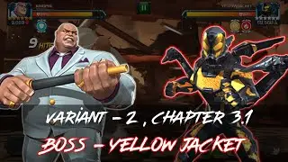 How to defeat Yellowjacket Variant 2 Chapter 3.1 Boss | Marvel Contest of Champions
