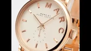 MARC BY MARC JACOBS MBM3244 BAKER ROSE GOLD WATCH REVIEW LADYS MBM3244 マークジェイコブス ローズゴールド レビュー レディース