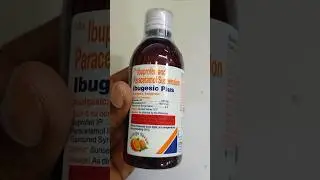 Ibugesic Plus | Orange flavour | #shorts | #ytshorts | #pharmacywithashim