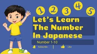 2-Year-Old Teaching Japanese Numbers 1&ndash;10 | Cute & Educational Baby Video 🇯🇵✨