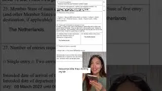 Cara isi Aplication form Visa Schengen ke Belanda | Visa Schengen Belanda| Cara Buat Visa Schengen