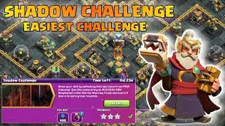 How To Easily 3 Star SHADOW CHALLENGE (Clash of Clans) | COC New Event Attack | New Challenge |