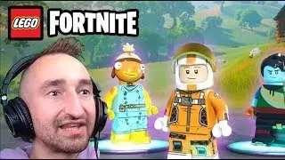 Trying Out Lego Fortnite For The First Time!