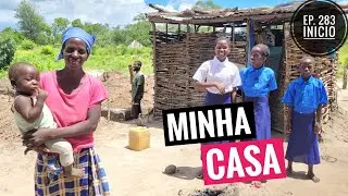 🏗 Comecei a Construção da Casa para Mamã Erina e suas 5 Filhas! 🏡✨