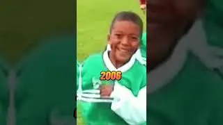 Kylian Mbappe Evolution [2000 - 2023] #shorts #football #kylianmbappe