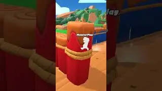 🟢STUMBLE GUYS mas se ENCOSTAR no VERDE o v&iacute;deo ACABA #shorts #MrBeast #monsterplay