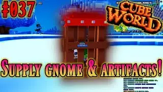 Cube World Videos Deutsch #037 Supply Gnome und Artifacts! Cubeworld German HD