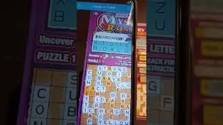 California Lottery Mystery Crossword カリフォルニアロトミステリークロスワード #lottery #californiascratchers #win