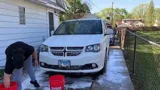 Disaster Car Detailing and INSANE Transformation! | Deep Cleaning a NASTY Minivan!!