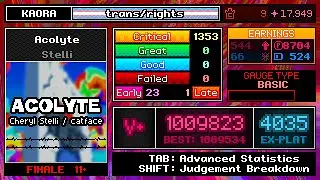 Vivid/Stasis | Acolyte - Stelli | Finale 11+ All-Critical