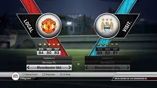Manchester United vs. Manchester City (FIFA 12).