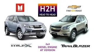 H2H #64 Isuzu MU-X vs Chevrolet Trailblazer