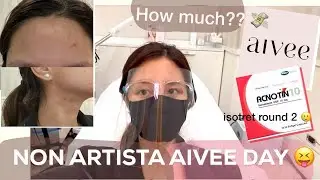 the aivee clinic review 2021 HOW MUCH did I spend on my Aivee Day?? ISOTRETINOUN ROUND 2!