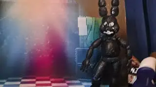 CUSTOM FNAF 2 RWQFSFASXC(shadow bonnie) action figure !!!!!