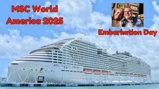 MSC World America &mdash; День посадки и вечеринка по случаю отплытия
