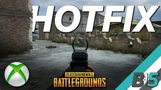 PUBG Xbox HOTFIX Details (11/15) - Desync Fix, Movement Improved, New Server Added!