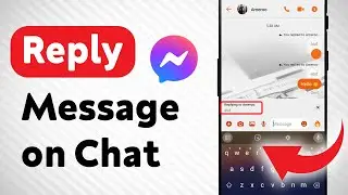 How to Reply A Message on Messenger Chat (Updated)