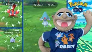 We Caught The RAREST Wild SPAWN in POKEMON GO ( LEGENDARY AZELF)