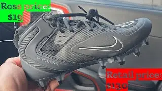 Ross Finds #29: Nike Alpha Huarache 8 Elite $19 in Dark Smoke Grey / Don Alpha Cleat SKU: CW4440-011