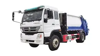 SIONTRUK HOWO 8CBM garbage compactor truck for Philipines