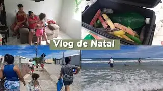 VLOG DE NATAL | FOMOS PARA A PRAIA🌴 | Elizama Lopes. 