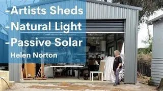 Artists Sheds - Natural Light | Using Passive Design