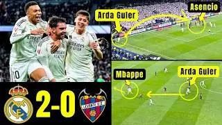 Arda Güler Levante Maçının Yıldızı Oldu | Real Madrid 2-0 Levante