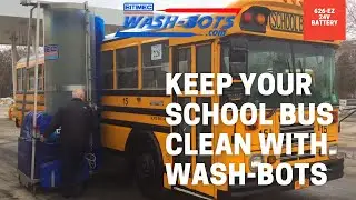 Battery Bitimec Wash-Bots School Bus Wash