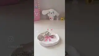Pinteresty Bow trinket dish🎀🤍
