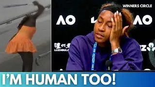 Coco Gauff Explains Viral Racket SMASH After Shock Australian Open Exit!