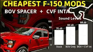 2023-2025 Ford F150 Blow Off Valve Separator Plate Installation (ADD-W1) Turbo Sound Upgrade. #bov 