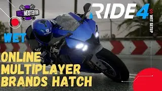 Ride 4 Online Multiplayer Wet Race Brands Hatch & Bike Setup