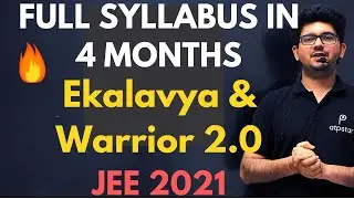 JEE 2021 | Complete Syllabus in 4 months | JEE Main 2021 | ATP STAR | Vineet khatri sir