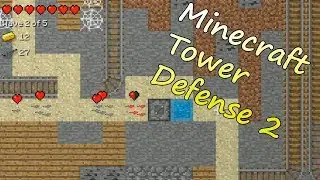 Minecraft Tower Defense 2 Ep.1 - Stupid Ghasts pile of mice