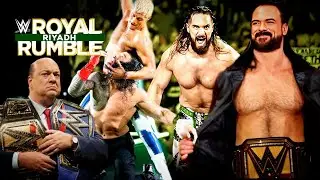 My WWE Royal Rumble 2026 Predicions! Roman Win🤩Seth Return🤯Drew as Champ