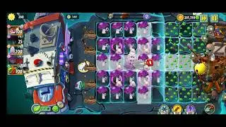 Level 1 Scaredy-Shroom vs Boss - 3 chillest... END in 1:30🤯 | PVZ 2