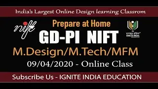 NIFT GDPI - M.Design/MFM/M.F.Tech Group Discussion and Personal Interview #NID #NIFT #NIFTMdesign