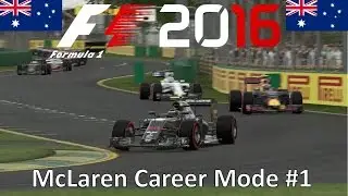 F1 2016 Career Mode Part 1 - Australia