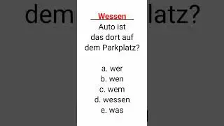 A1, A2, B1 - Learn German, #grammar, German grammar, #pronouns #learnGerman #questions #towhom