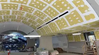 Victoria Pride Centre - curved seamless acoustic ceilings