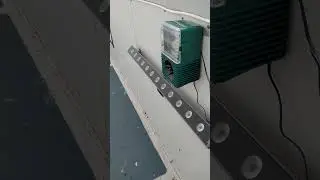 Bird scarer fitted for pigeon and gull control.