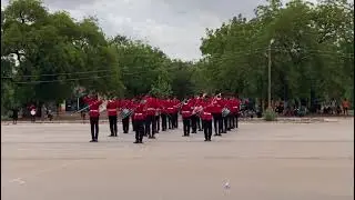 St. Hubert Regimental Band performance at the 2024 band competition finals in Tamale