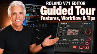 Roland V71 Editor Guided Tour | Features, Workflow & Tips