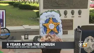 'Six years later, it's still with me,' fallen officers of Dallas 7/7 ambush honored