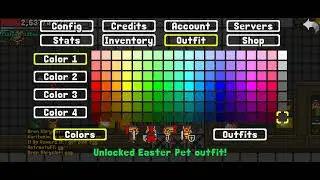 Use of purple easter egg in rucoy online