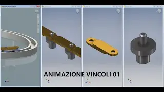 Pier CAD 3D - Corso base Inventor Pro (Video 9/1 Animazione vincoli)
