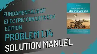 fundamentals of electric circuits 5th edition Problem 1.14