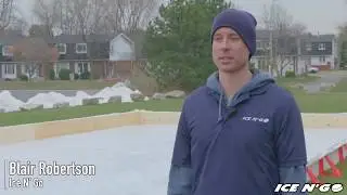 Ice N'Go Pro Rink Installation